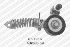 Натяжной ролик, поликлиновой ремень для OPEL CASCADA (W13) 1.4 2013-, код двигателя A14NEL, V см3 1362, КВт88, Л.с.120, бензин, NTN-SNR GA35359